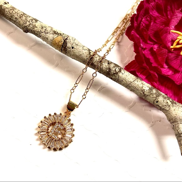 Initial E Necklace, Letter E, Personalized E, Boho - Picture 6 of 9